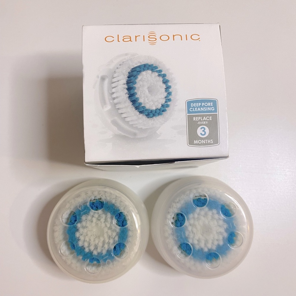 NEW Clarisonic Deep Pore Brush Heads (pack of 2)